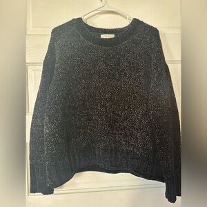 Cynthia Rowley Black Crew Neck Sweater